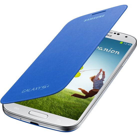 Samsung Flip Cover voor de Samsung Galaxy S4 Mini - Blauw