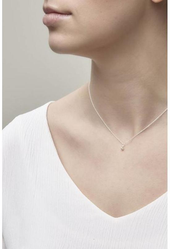 Riverstones Still Ketting Zilver - 40 cm