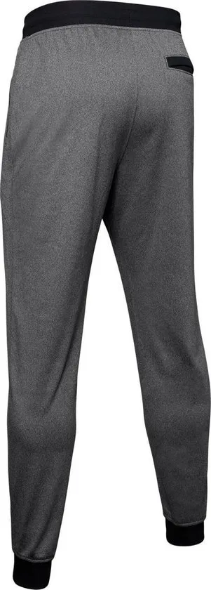 Under Armour Sportstyle Tricot Jogger Sportbroek Heren - Carbon Heather - Maat M