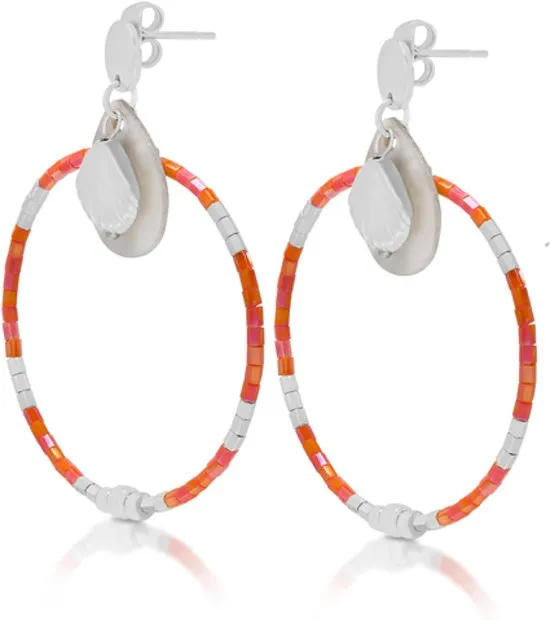 Scmyk oorbellen ES-275 C Lemonhead zilverkleurig