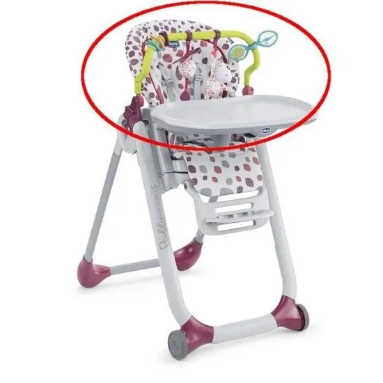 Chicco Polly Progres5 Verkleinkussen - Inclusief Speelgoedboog - Vanaf 0 maanden - Babygym -Wit
