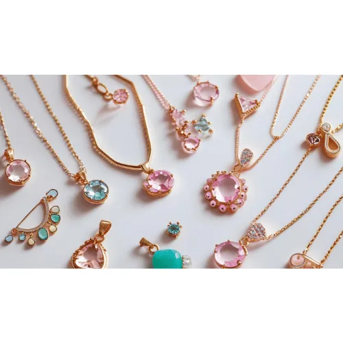 Accessoires, Sieraden, Ketting, Oorbel, medaillon