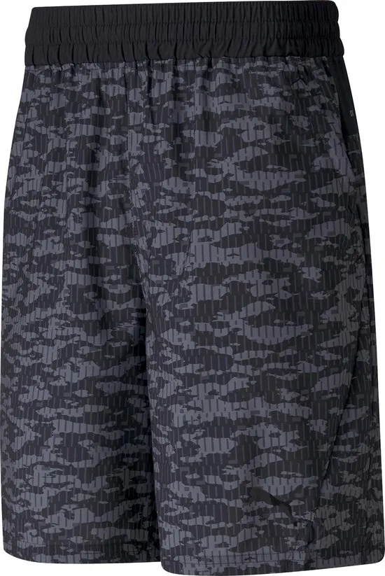 PUMA  Maat M Train Aop Woven 8" Short Sportbroek Heren
