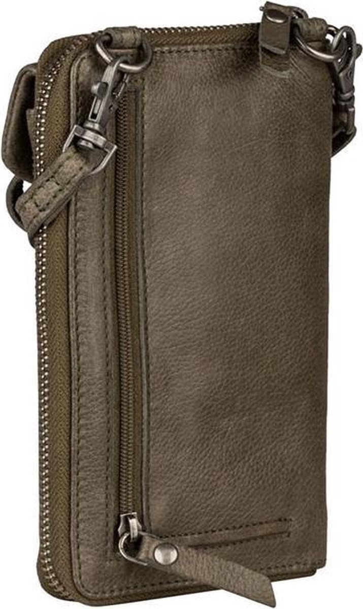 Burkely Just Jackie Phone Wallet Crossbodytas - Groen