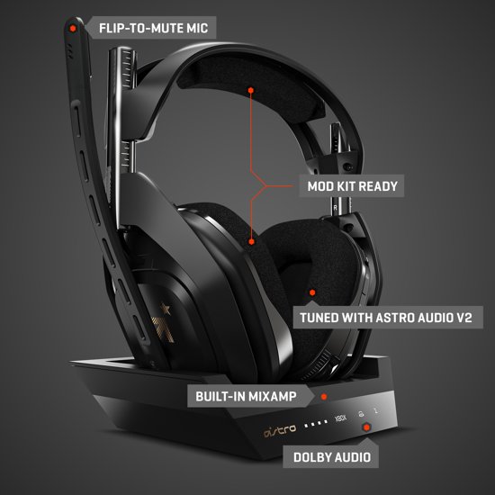 Incompleet - ASTRO A50 - Draadloze Gaming Headset - Xbox One