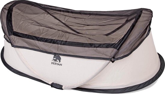 DERYAN Infant BabyBox Campingbedje - Cream - Katoen