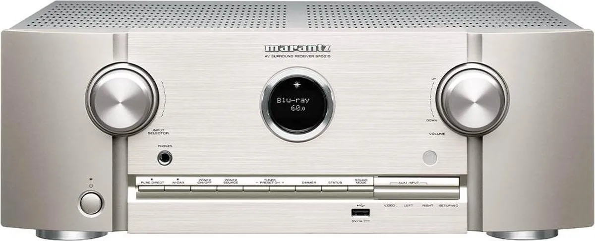 Marantz SR5015 zilvergoud Surround receiver