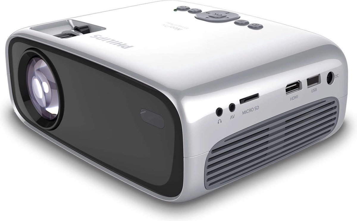 Philips Neopix Easy PLAY - NPX443 - Smart HD Mini Beamer - WiFi - Bluetooth - Screen mirroring