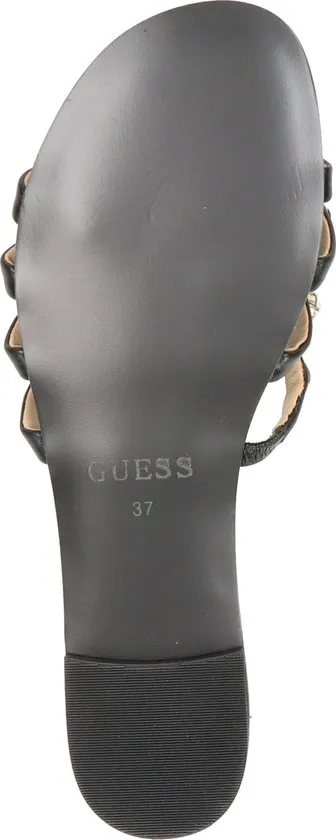 GUESS Cevan Sandalo - maat 39 - Dames Slippers - Zwart