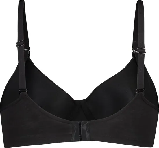 Noppies  - Maat B75 - Zwangerschapsbeha Cotton Melange - Black