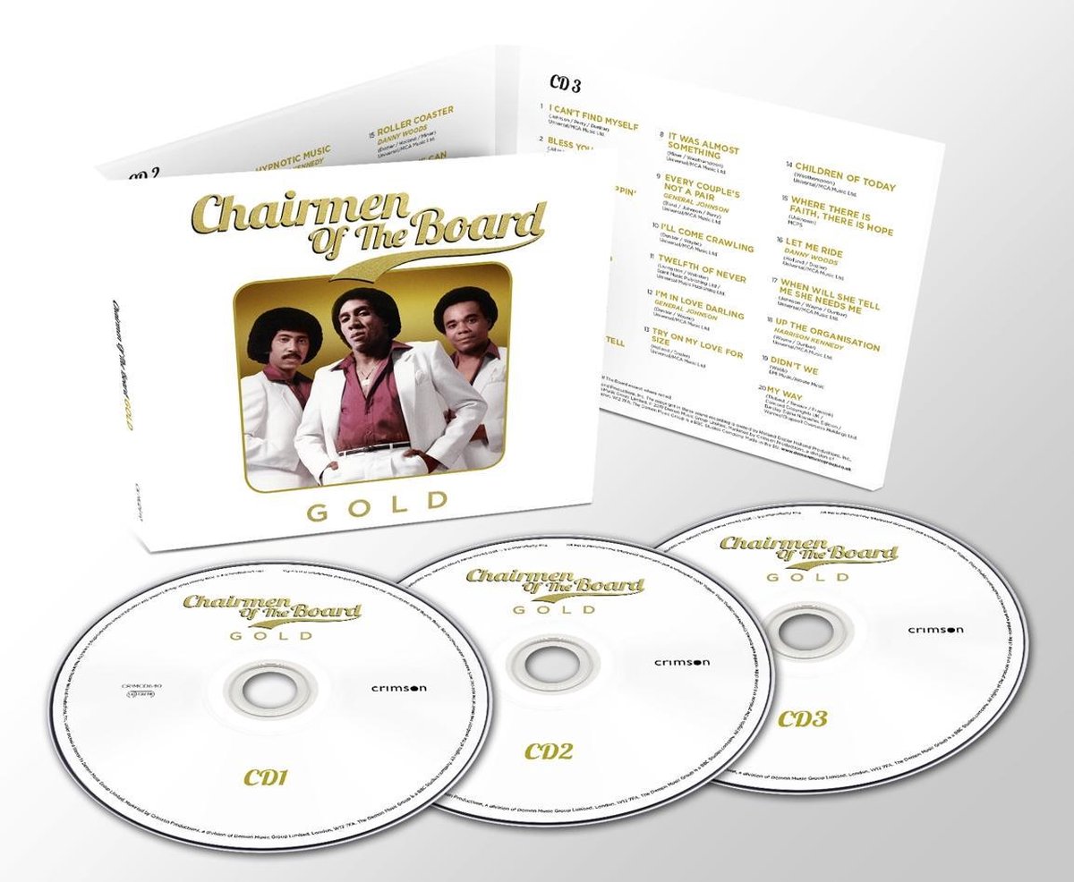 Chairmen Of The Board - Gold - 3CD