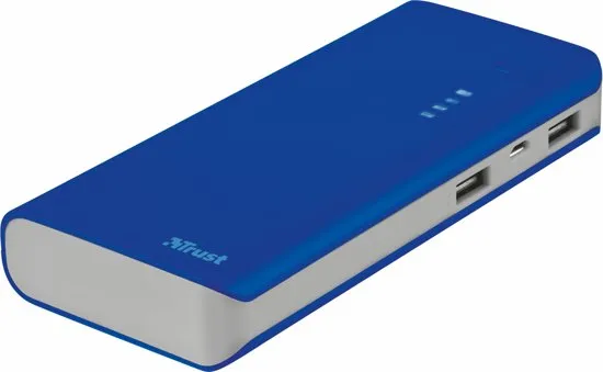 Demomodel - Trust Urban Primo Powerbank 10000 mAh - Blauw