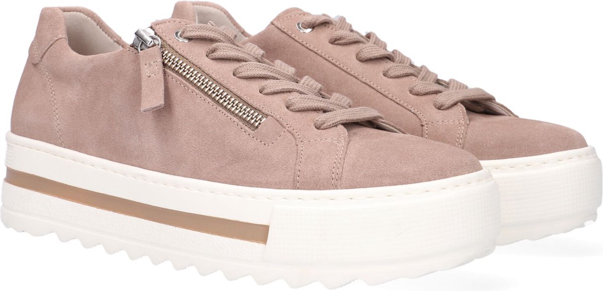 Gabor - maat 40 - 498 Lage sneakers - Dames - Beige