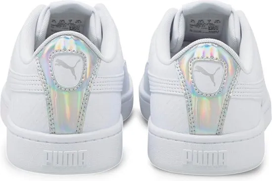 PUMA Vikky v2 Sig-Iri -maat 39- Dames Sneakers - Puma White-Puma Silver