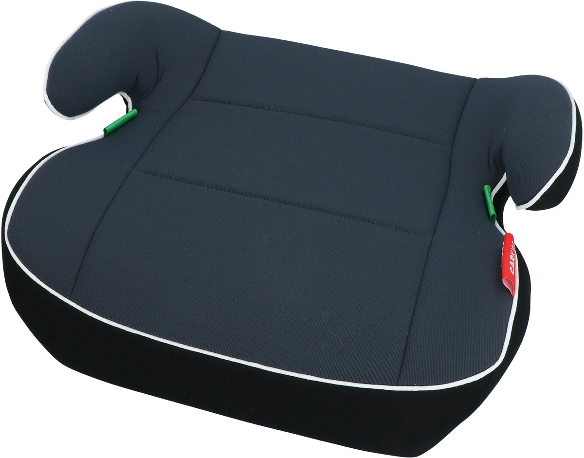 autostoel, kinderzit, neopreen stof, donkerblauw, kussenrand