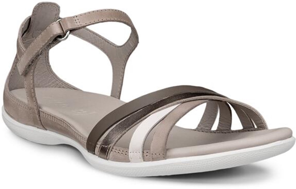 ECCO - maat 39 - FLASH Dames Sandalen - Grijs