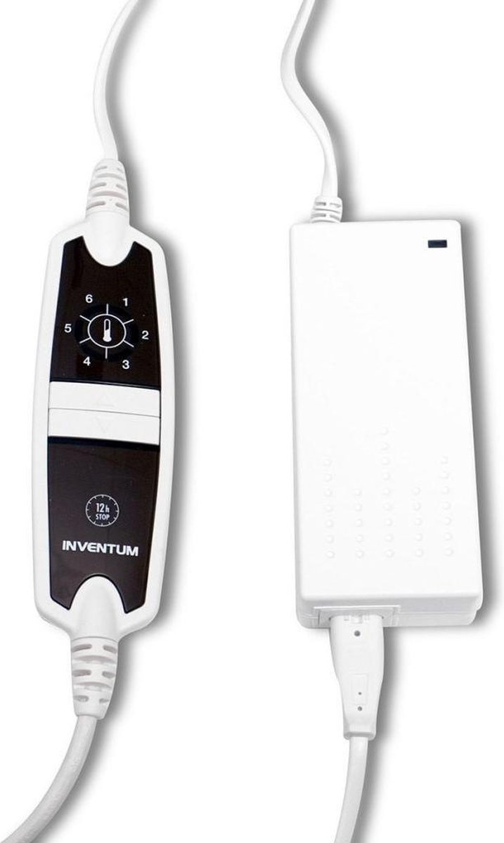 Inventum HNL4212Z - Elektrische onderdeken - Zwakstroom - 160x140 cm - Lichtblauw