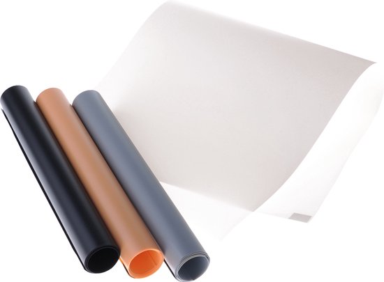Caruba - Portable Lightbox Fotostudio - Dimbaar LED - 70x70x70cm - 4 Achtergronden