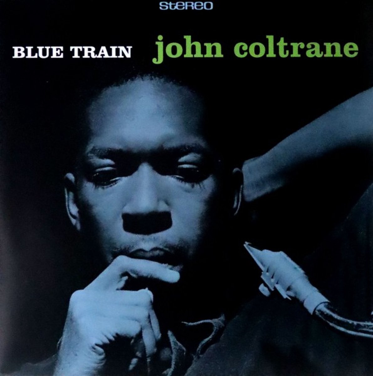 blauwe, jazz, plaat, John Coltrane, album cover