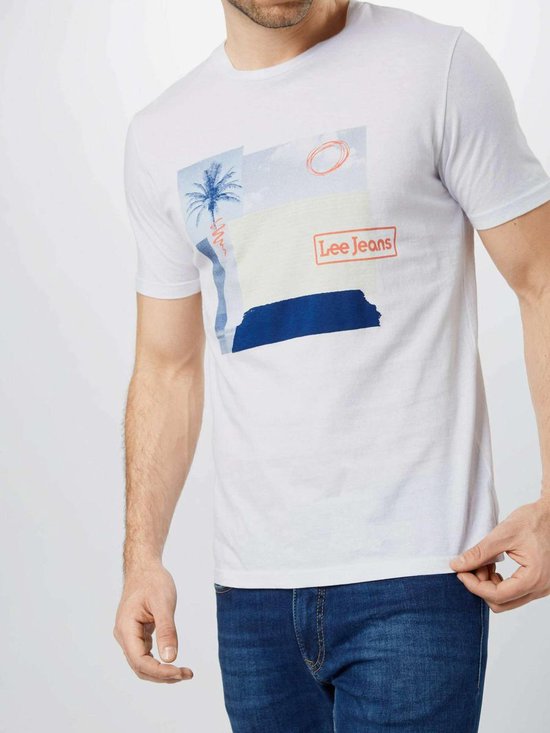 Lee BOTANICAL PRINT Heren Shirt - Maat M