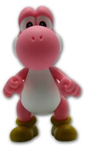 Super Mario action figure Yoshi roze