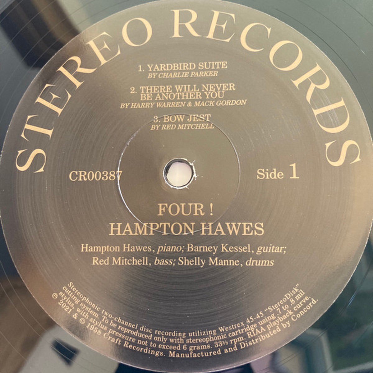 Hampton Hawes, Barney Kessel, Shelly Manne, Red Mi - Four! LP