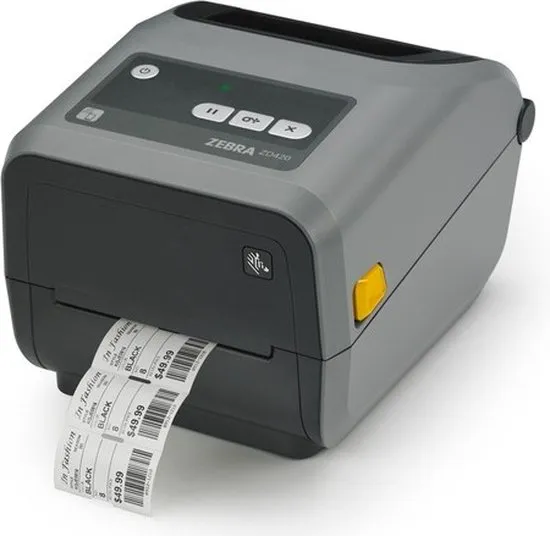 Zebra ZD421 labelprinter Thermo transfer 203 x 203 DPI Bedraad en draadloos