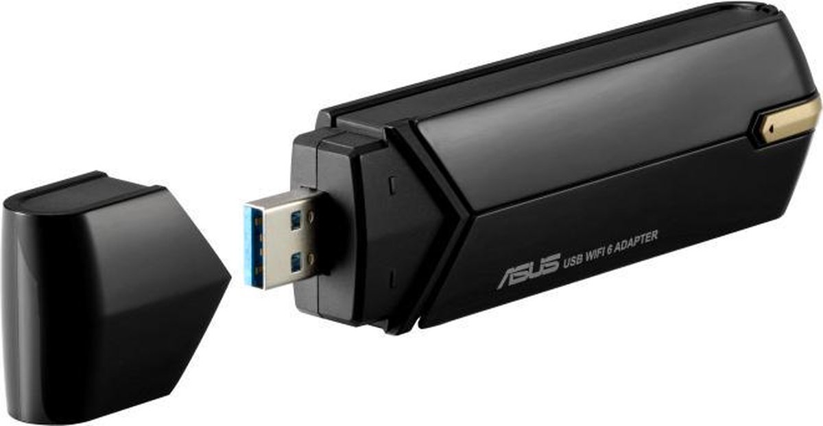 ASUS USB-AX56 - Wifi Adapter - Wifi 6 - AX - Zwart