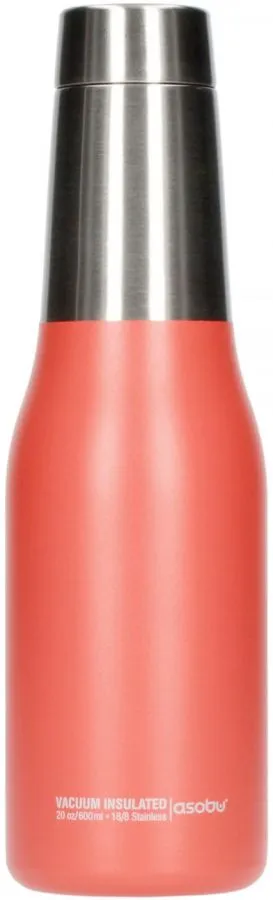 Asobu Oasis Water fles 600 ml- Peach