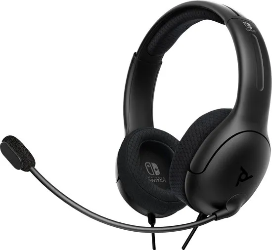 PDP Gaming LVL40 Gaming Headset - Nintendo Switch/Lite - Official Licensed - Zwart