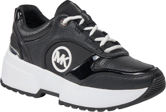 Michael Kors Percy Trainer -maat 36- Dames Sneakers Hoog - Zwart