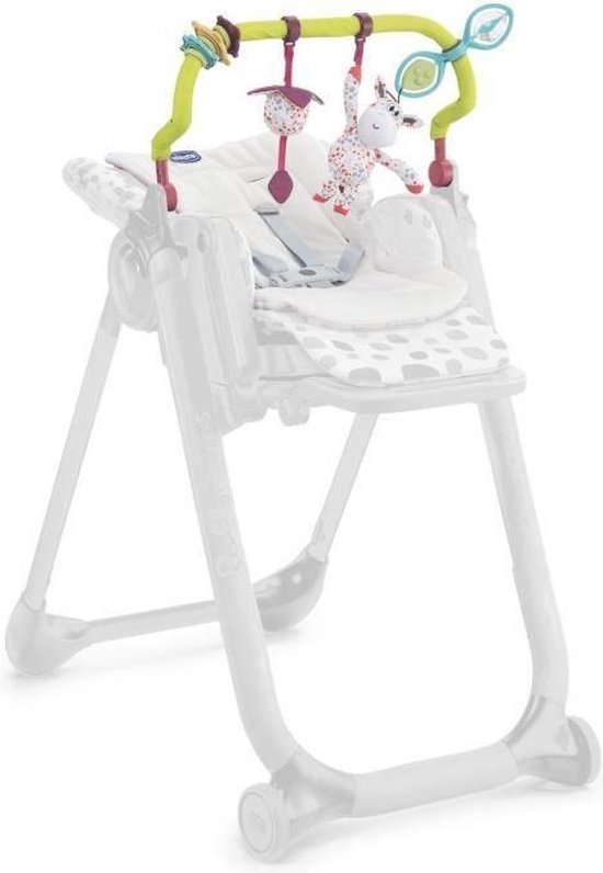 Chicco Polly Progres5 Verkleinkussen - Inclusief Speelgoedboog - Vanaf 0 maanden - Babygym -Wit