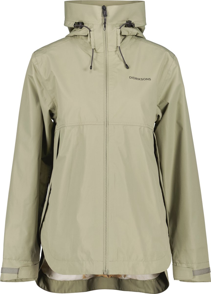 jasje, parka, waterproof, regenjack, lichtgroen