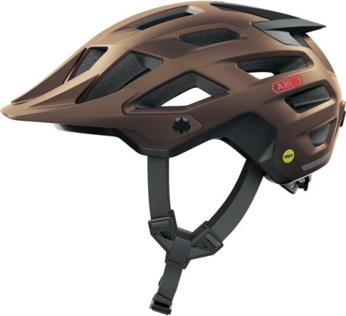 fietshelm, roadhelm, abv, kale kleurbruin, ventilatiegaten