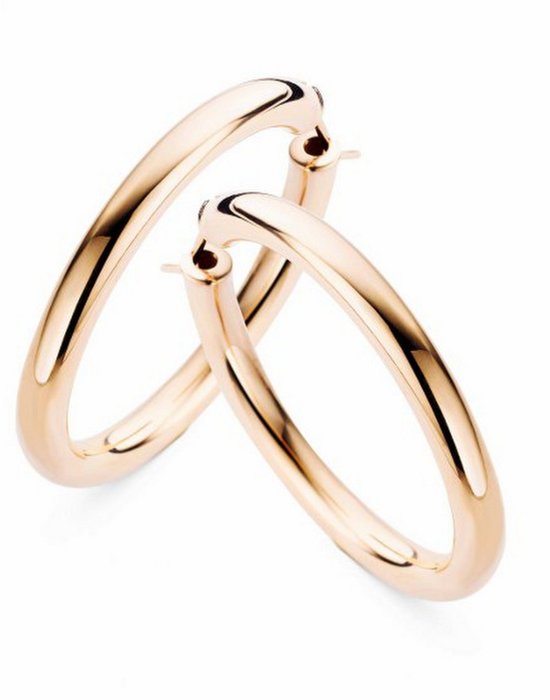 Casa Jewelry Oorringen Pirelli 40 - Rosé Verguld