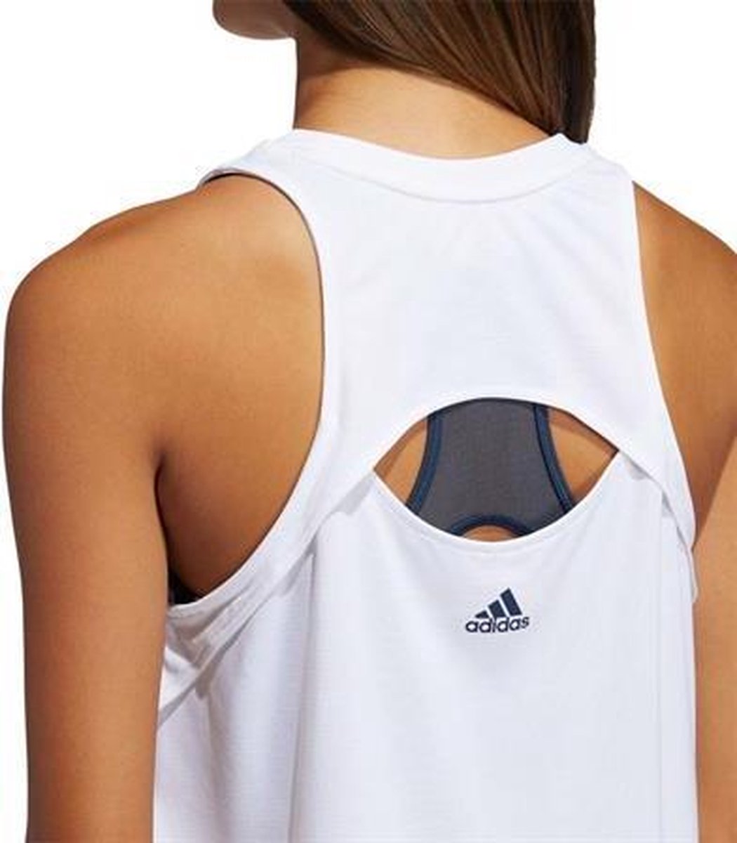 adidas - Maat XS Bos Logo Tank Sporttop Dames