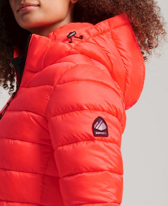 Superdry Maat XS Superdry Hooded Classic Fuji Puffer Dames Jas