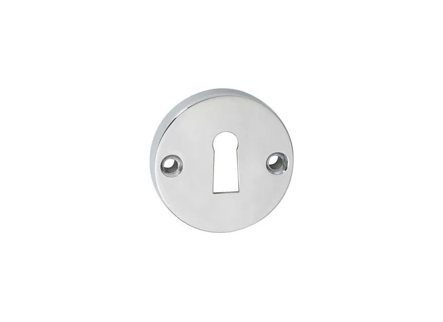 Impresso - Rozet rond Chroom SL Modulair 2 stuks