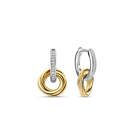 Accessoires, Oorbel, Sieraden, Diamant, Goud
