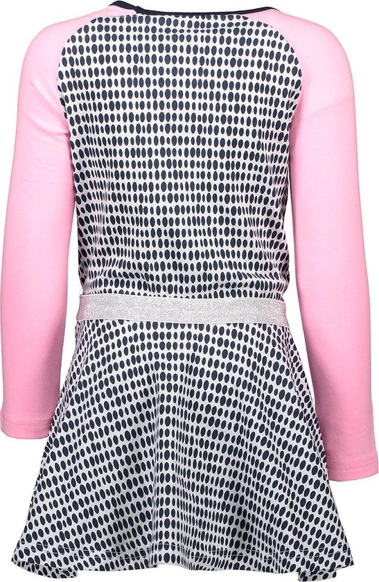 Bampidano - Maat 98 - Meisjes Jurk - navy allover