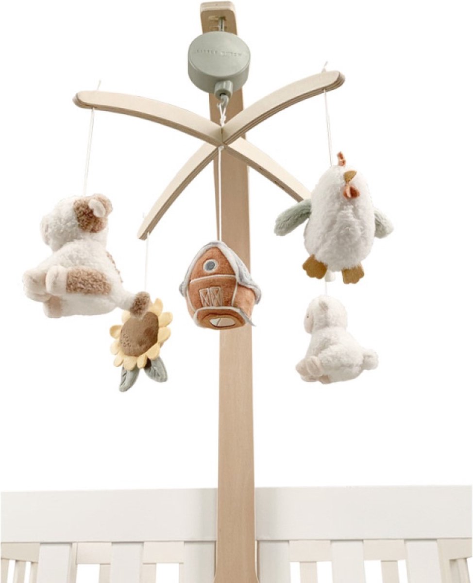 Little Dutch - houten muziekmobiel FSC - Little Farm