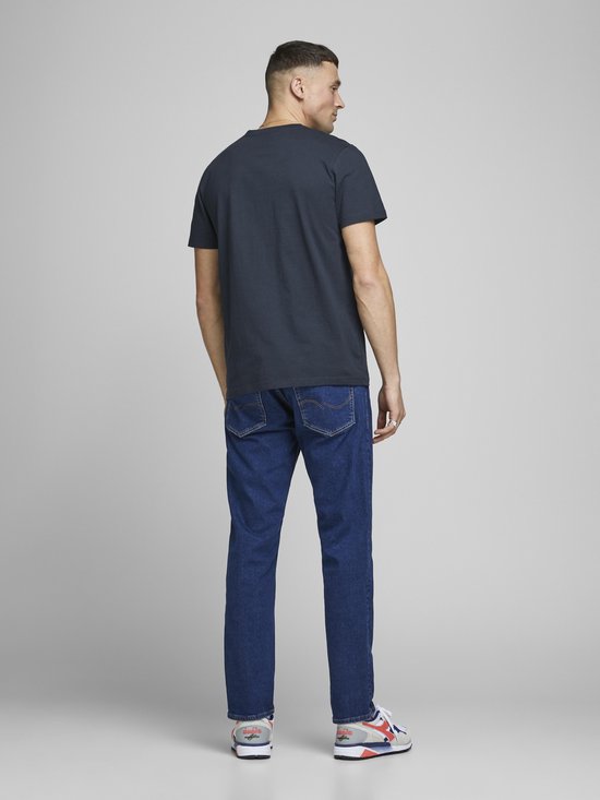 Jack & Jones - JORSUITE TEE SS CREW NECK - S - Navy Blazer - Mannen