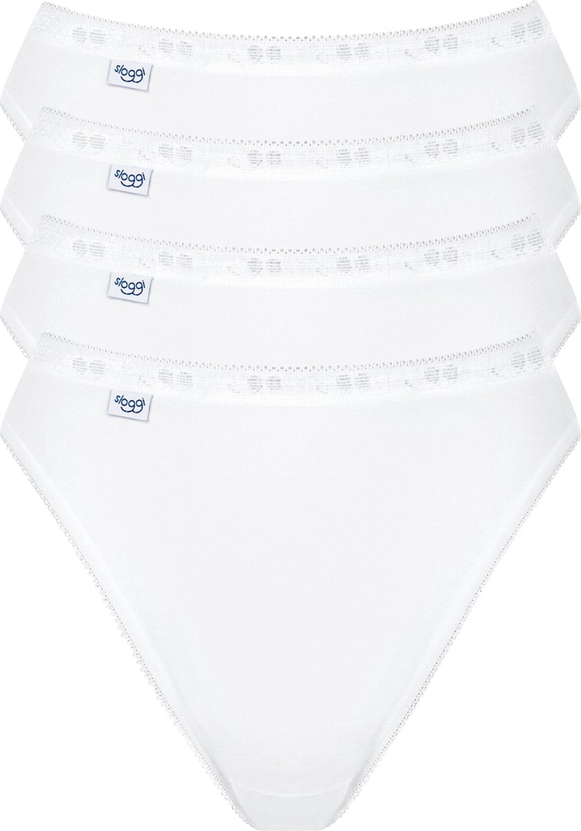 Sloggi - 42 - Basic Tai Slip dames - 4-pack - Wit