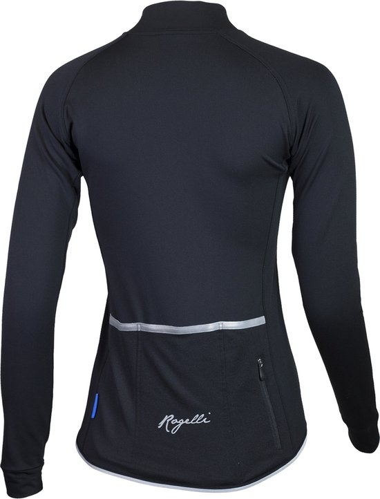 Rogelli  Maat XL Benice 2.0 Fietsshirt - Lange Mouwen - Dames - Zwart