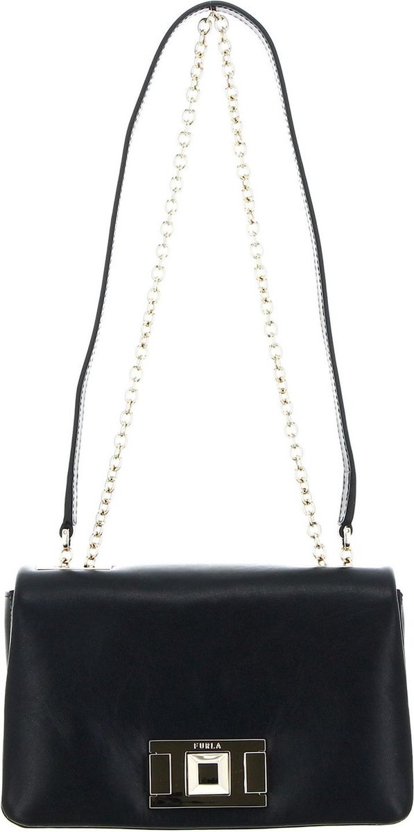 tassen, schoudertas, leren tas, metalen sluiting, kettingriem