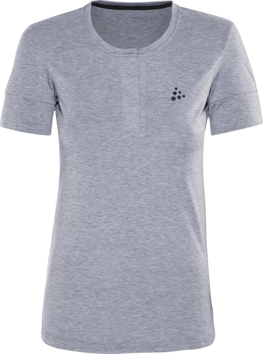 Craft Ride Wielrenshirt - Maat L - Dames - grijs