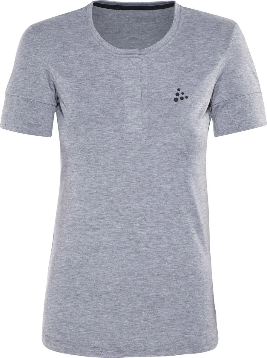 Craft Ride Wielrenshirt - Maat L - Dames - grijs
