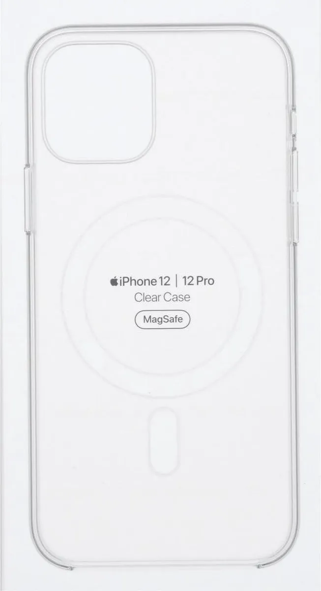 Apple Hoesje met MagSafe voor iPhone 12 (Pro) - Transparant