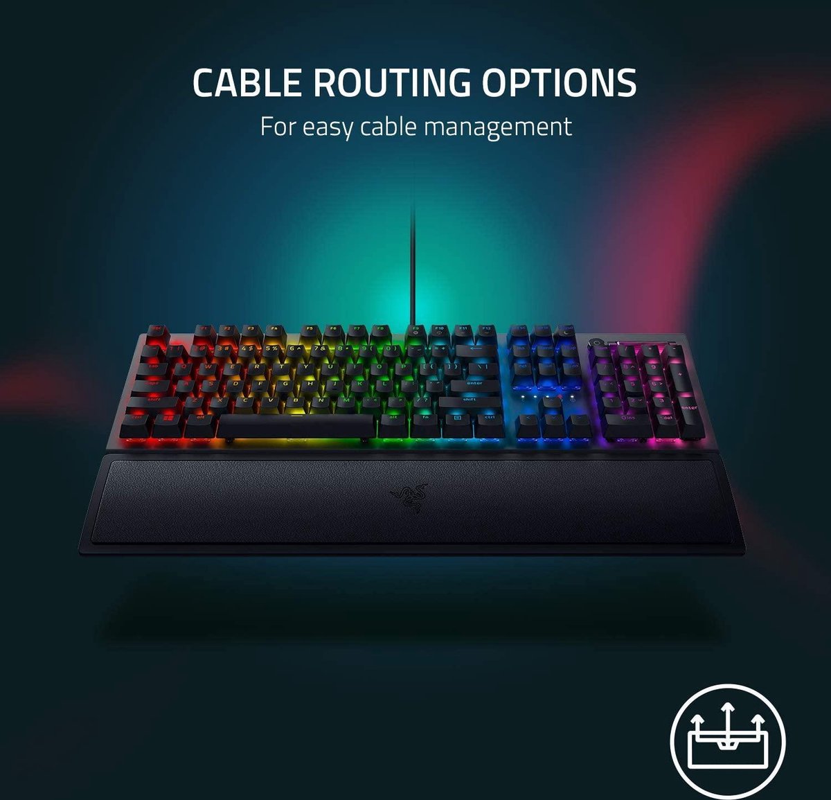 Razer BlackWidow V3 Mechanisch Qwerty Gaming Toetsenbord - Gele Switch