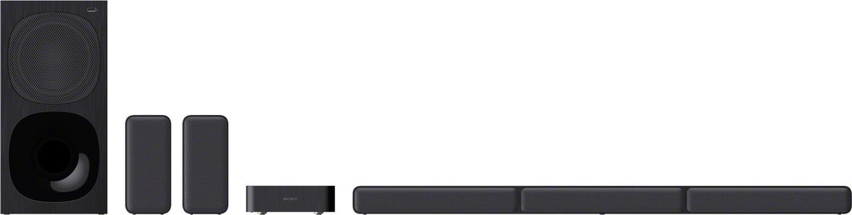 Sony HT-S40R Soundbar met subwoofer en draadloze achterspeakers Zwart